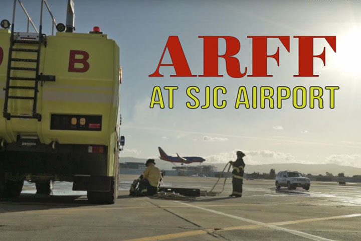 Image of ARFF at San Jose International Airport