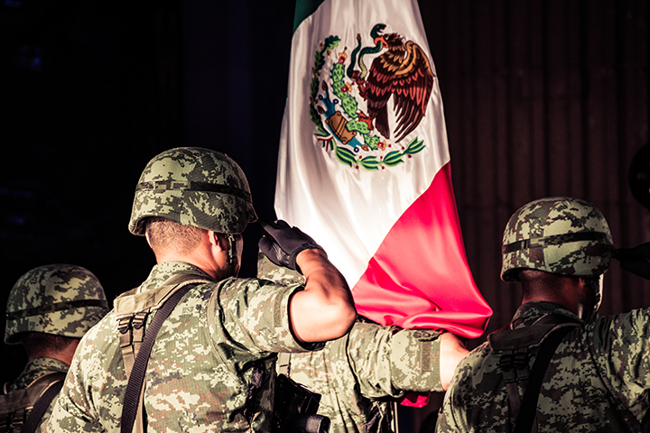 Mexican Soldiers at Independence Day Celebration.png
