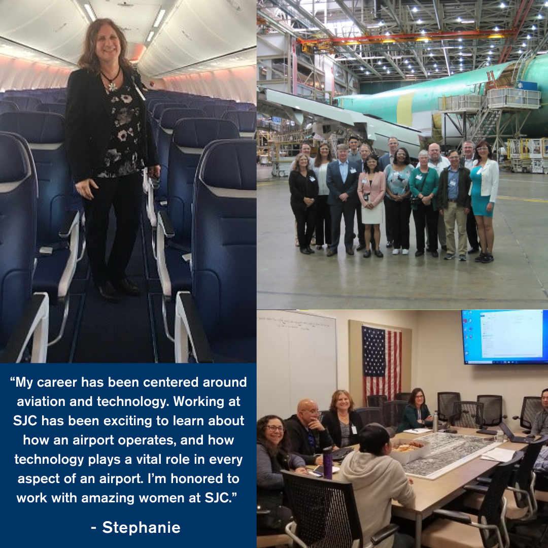 Image of Women of Aviation Worldwide Week - Featuring Stephanie, SJC's Information Technology Department Manager
