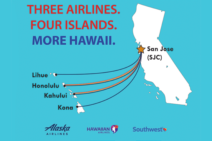 Image of More Hawaii: Three SJC Airlines Now Offering Nonstop Service!