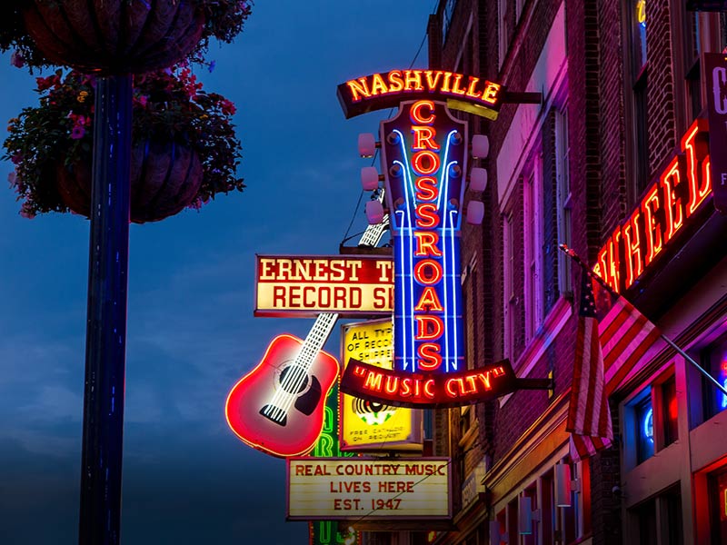 Image of Nashville, Tennessee - BNA