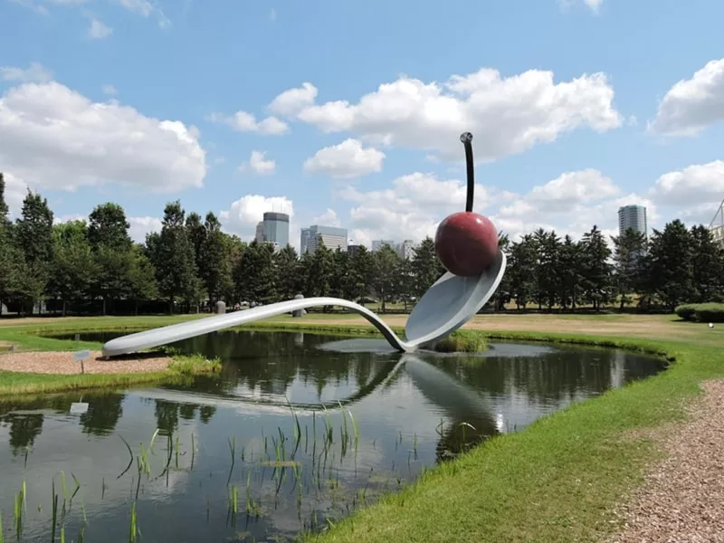Spoonbridge and Cherry Sculpture - Minneapolis