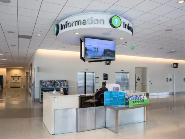 Terminal B Information Booth