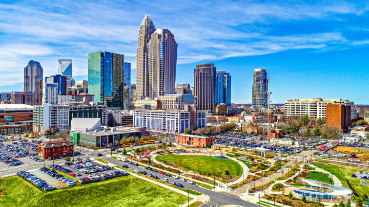 View of Charlotte, North Carolina